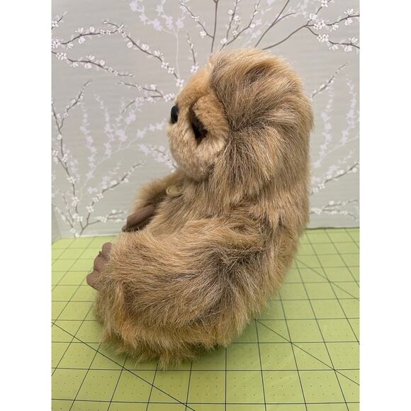 Miyoni by Aurora Three Toed Tree Sloth 12 in Plush Realistic Stuffed Animal Toy - Picture 2 of 9